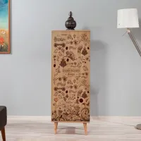 Dulap pentru încălțăminte Trendy Filinta-731 127 x 50 x 38 /Sonoma Oak /Sonoma photo 7
