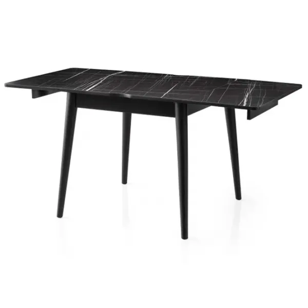 Masă de bucătărie extensibilă Trendy Totem PAL/ Black photo 4