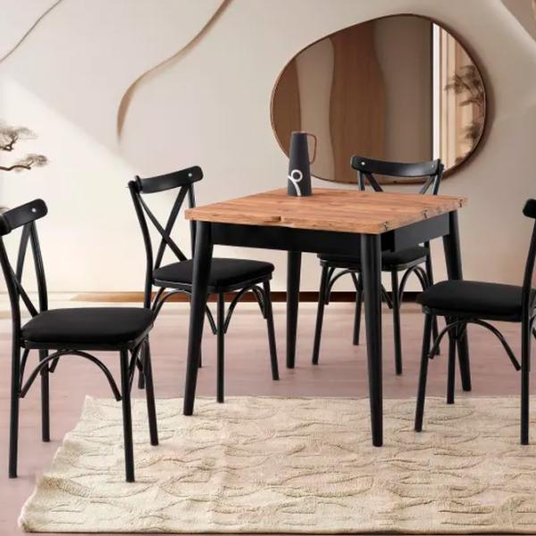 Кухонный стол раскладной Trendy Totem ДСП/ Коричневый photo 4
