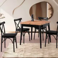 Кухонный стол раскладной Trendy Totem ДСП/ Коричневый photo 4