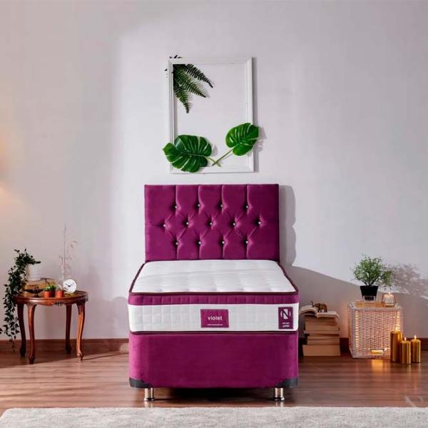 Saltea ortopedică Trendy Violet 90 x 190 cm Înălțimea saltelei: 23 cm photo 3