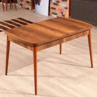 Кухонный стол раскладной Trendy Barok ДСП/ Коричневый photo 2
