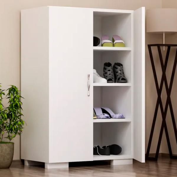Dulap pentru încălțăminte Trendy Mada4 Ayak 94 x 60 x 35 /White /White photo 3