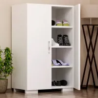 Dulap pentru încălțăminte Trendy Mada4 Ayak 94 x 60 x 35 /White /White photo 3