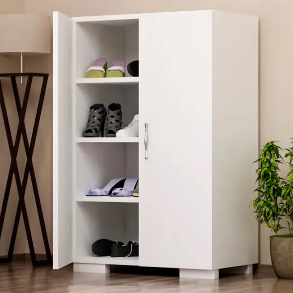 Dulap pentru încălțăminte Trendy Mada4 Ayak 94 x 60 x 35 /White /White photo 4