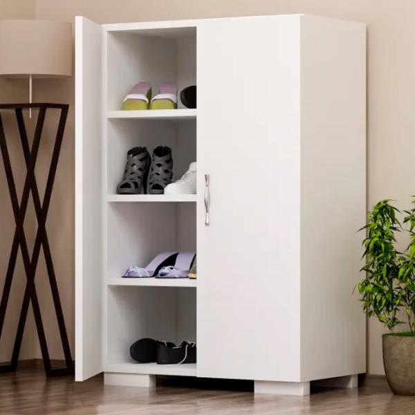 Dulap pentru încălțăminte Trendy Mada4 Ayak 94 x 60 x 35 /White /White photo 4