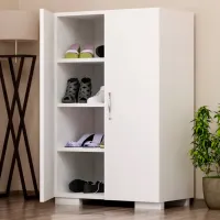 Dulap pentru încălțăminte Trendy Mada4 Ayak 94 x 60 x 35 /White /White photo 4