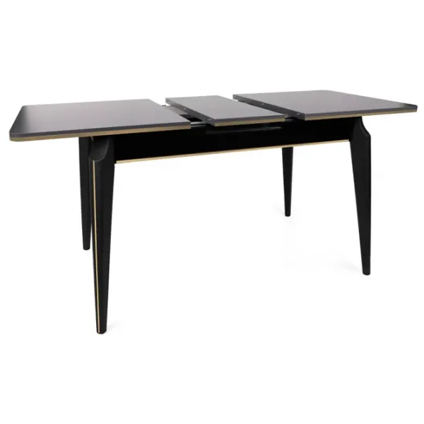 Masă de bucătărie extensibilă Trendy Steaua PAL melaminat/ Black photo 4