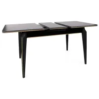 Masă de bucătărie extensibilă Trendy Steaua PAL melaminat/ Black photo 4