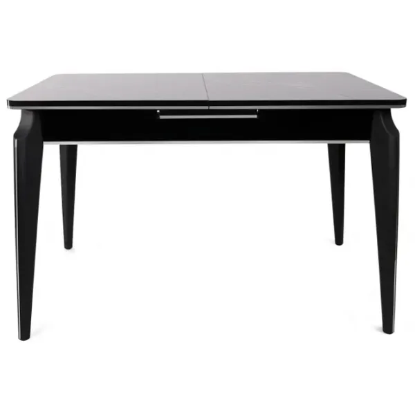 Masă de bucătărie extensibilă Trendy Steaua PAL melaminat/ Black photo 1