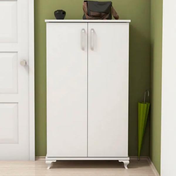 Обувной шкаф Trendy ARI 120 x 72 x 33см /White /Белый photo 4