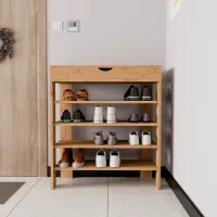 Etajeră pentru încălțăminte Trendy Royal 90 x 80 x 30 /Oak /Oak photo 2