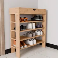 Etajeră pentru încălțăminte Trendy Royal 90 x 80 x 30 /Oak /Oak photo 6