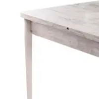 Masă de bucătărie extensibilă Trendy Kelebek PAL/ Gray photo 3