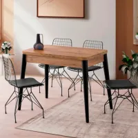 Кухонный стол раскладной Trendy DOLUNAY ДСП/ Коричневый photo 6