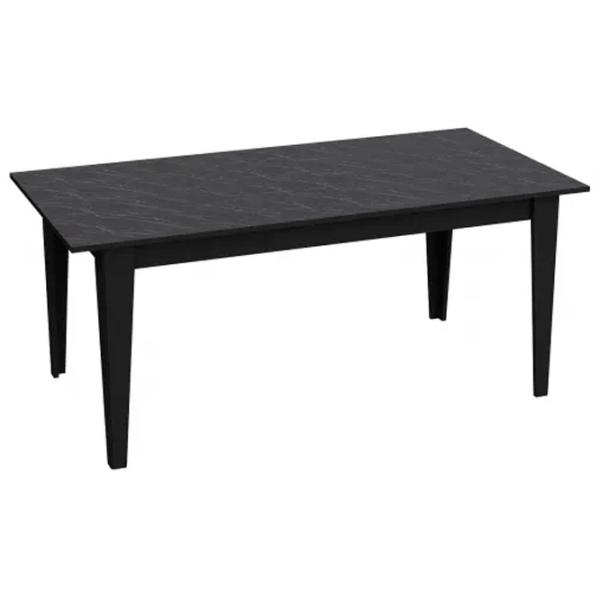 Masă de bucătărie fixă Trendy Polka PAL/ Black photo 1