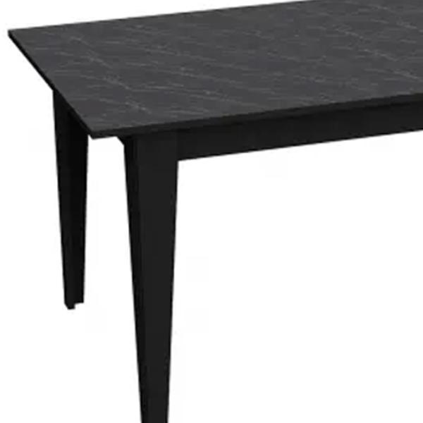 Masă de bucătărie fixă Trendy Polka PAL/ Black photo 2