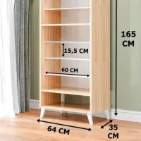 Dulap pentru încălțăminte Trendy Imaj 165 x 64 x 35 /Oak /White Oak photo 5