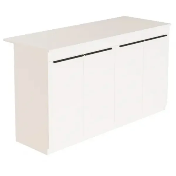 Masă de bucătărie fixă Trendy OR1-W PAL/ White photo 1