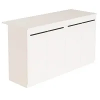 Masă de bucătărie fixă Trendy OR1-W PAL/ White