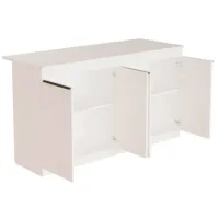 Кухонный стол зафиксированный Trendy OR1-W ДСП/ Белый photo 2