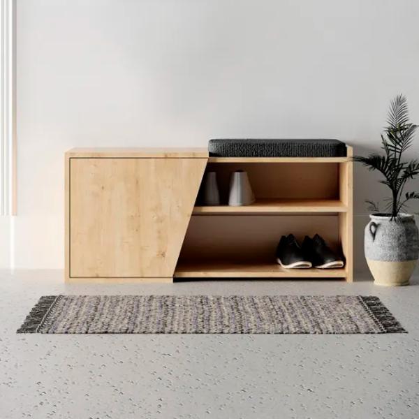Обувной шкаф Trendy Fiona 37 x 104 x 47см /Oak /Дуб photo 5