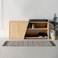 Dulap pentru încălțăminte Trendy Fiona 37 x 104 x 47 /Oak /Oak photo 5