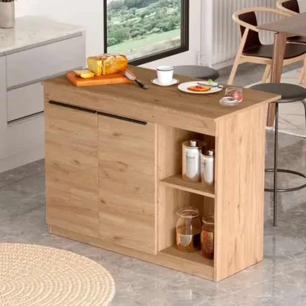 Кухонный стол зафиксированный Trendy OR2 ДСП/ Дуб Сонома photo 6