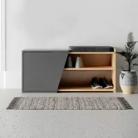 Dulap pentru încălțăminte Trendy Fiona 37 x 104 x 47 /Oak Anthracite /Oak photo 4