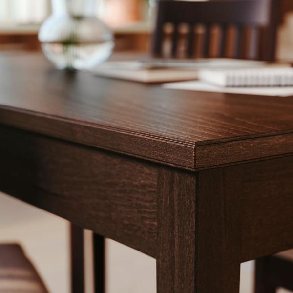 Masă de bucătărie fixă Ikea Nasinge PAL melaminat/ Brown photo 2