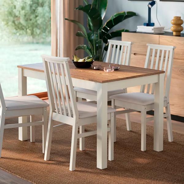 Masă de bucătărie fixă Ikea Alhult PAL melaminat/ Brown photo 3
