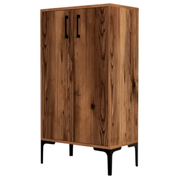 Dulap pentru încălțăminte Trendy Prag 111 x 60 x 35 /Walnut /Walnut photo 1