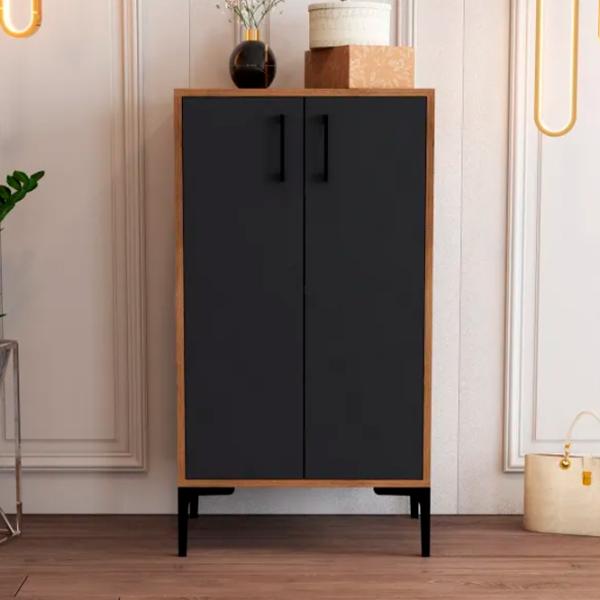 Обувной шкаф Trendy Prag 111 x 60 x 35см /Oреховый /Walnut Anthracite photo 4