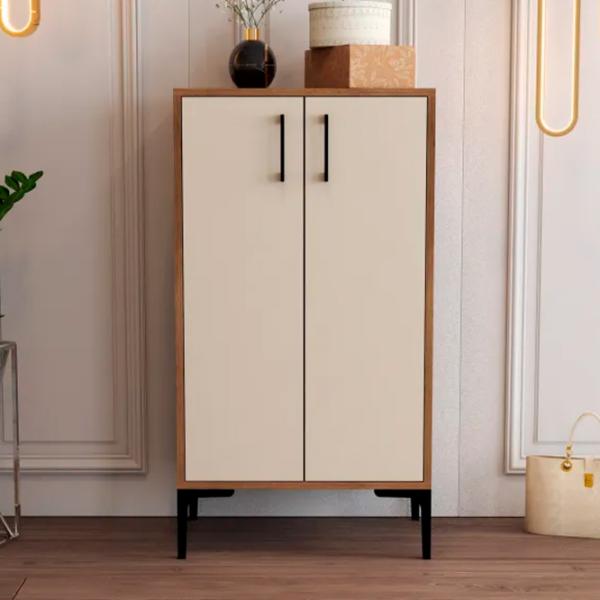 Обувной шкаф Trendy Prag 111 x 60 x 35см /Oреховый /Walnut Cream photo 4
