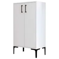Обувной шкаф Trendy Prag 111 x 60 x 35см /White /Белый