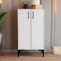 Dulap pentru încălțăminte Trendy Prag 111 x 60 x 35 /White /White photo 4
