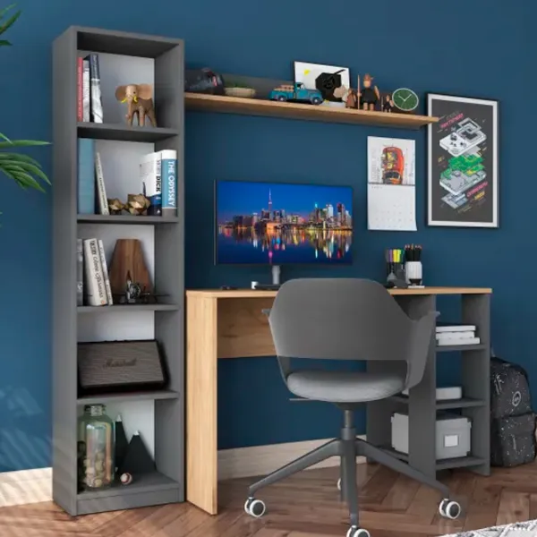 Masă de birou Trendy HA116 Lemn/ Stejar Sonoma photo 6