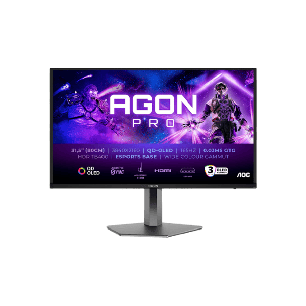Monitor AOC Agon Pro AG326UD 32" 4K 165 Hz / 0.03 ms / Black photo 1