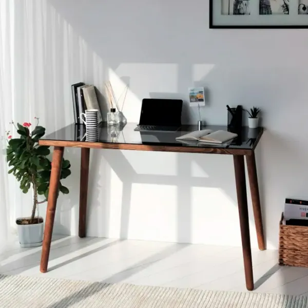 Masă de birou Trendy Cozy Sticlă/ Brown photo 6