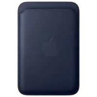 Чехол-бумажник Apple  Apple / MagSafe / FineWoven / Тёмно-синий