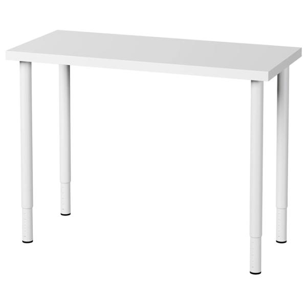 Masă de birou Ikea Linnmon/Olov PAL/ White photo 1