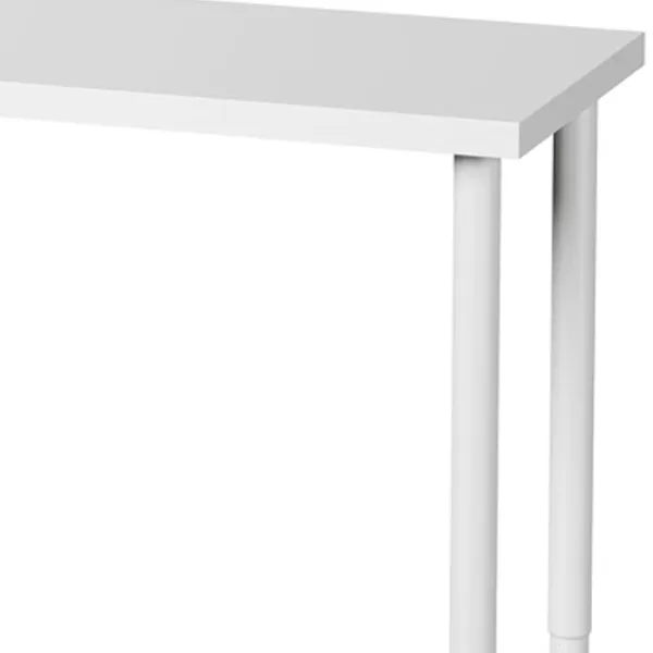 Masă de birou Ikea Linnmon/Olov PAL/ White photo 2