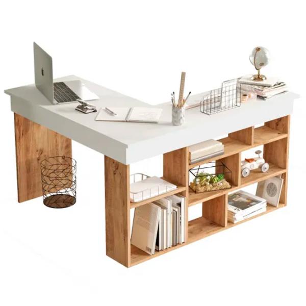 Masă de birou Trendy CT5-AW Lemn/ White photo 2