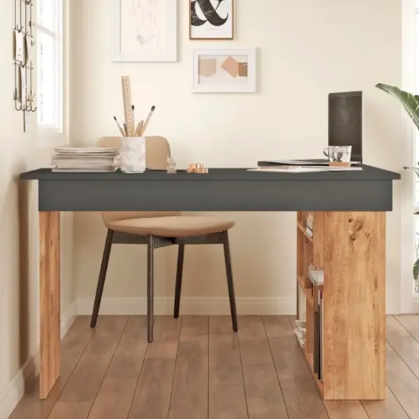 Офисный стол Trendy CT5-AA Дерево/ Antracit photo 4