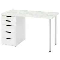 Офисный стол Ikea Lagkapten/Alex ДСП/ Разноцветный