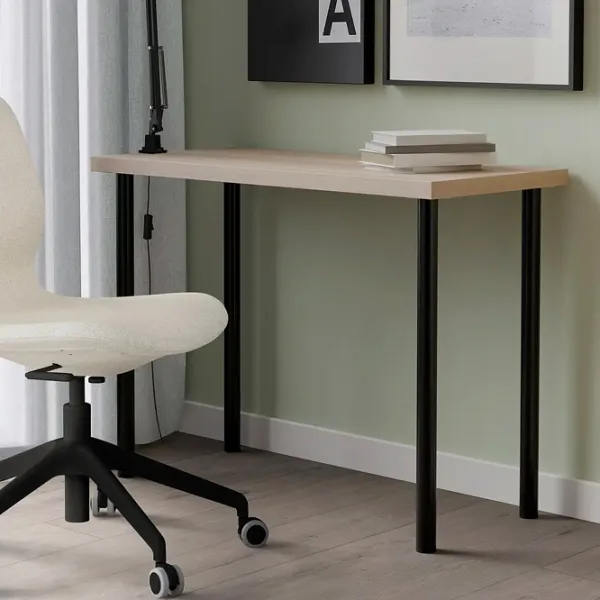 Офисный стол Ikea Linnmon/Adils ДСП/ Бежевый photo 3