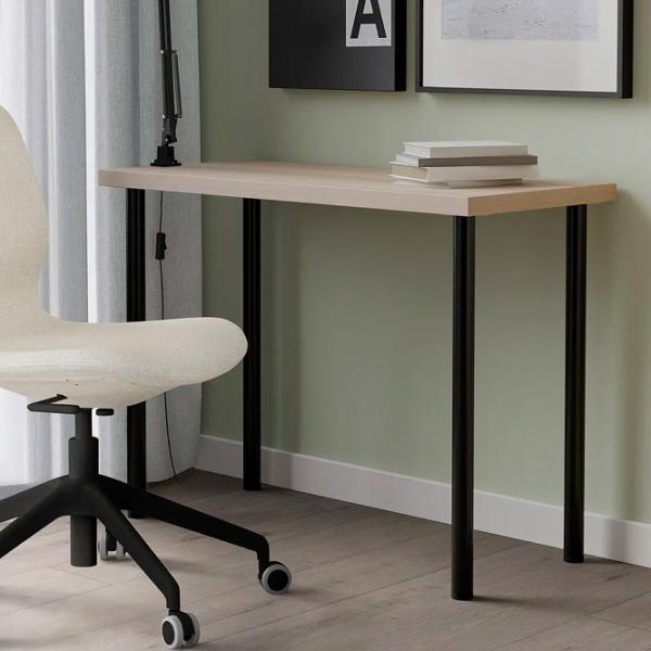Офисный стол Ikea Linnmon/Adils ДСП/ Бежевый photo 3