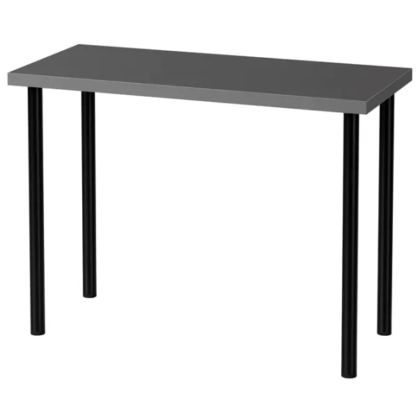 Masă de birou Ikea Linnmon/Adils PAL/ Dark Gray photo 1