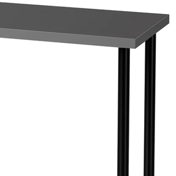 Masă de birou Ikea Linnmon/Adils PAL/ Dark Gray photo 2