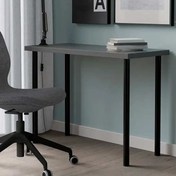 Masă de birou Ikea Linnmon/Adils PAL/ Dark Gray photo 3